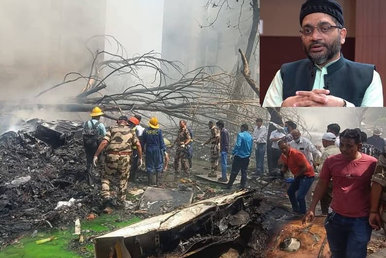 احمد آباد میں انتہائی المناک  طیارہ  حادثہ پر جماعت اسلامی ہند کااظہار افسوس  